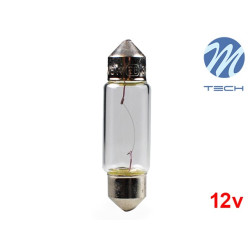 Lâmpada Halogéneo Tubular / C5W 5w 12v - M-Tech