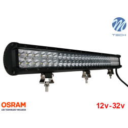 Barra de LED 180w 12000Lm LED Osram Plana Combo 28" 10-32v M-Tech