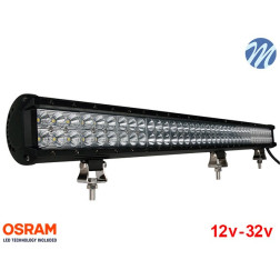 Barra de LED 216w 14400Lm LED Osram Plana Combo 33" 10-32v M-Tech