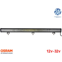 Barra de LED 270w 18000Lm LED Osram Plana Combo 43" 10-32v M-Tech