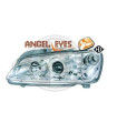 Faróis Angel Eyes Fundo Cromado Peugeot 106 (1995-2005)