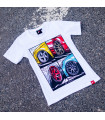 T-Shirt Mulher Mix Japan Racing - Branco