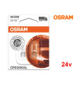 Lâmpadas Halogéneo W3W 24V Gama Original Osram - Pack Duo Blister