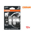 Lâmpadas LED P21W Branco 6000K Osram LEDriving PREMIUM SL - Pack Duo Blister