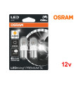 Lâmpadas LED P21W Amber / Laranja Osram LEDriving PREMIUM SL - Pack Duo Blister