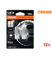 Lâmpadas LED W21W Amber / Laranja Osram LEDriving PREMIUM SL - Pack Duo Blister