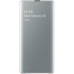 Capa Samsung Clear View Cover S10+ Branco