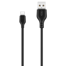 Cabo USB-A para USB-C 1M 2.1A Preto XO