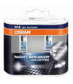 H4 OSRAM NIGHT BREAKER Unlimited H4 DUO - 55W Halogéneo 
