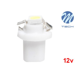 Lâmpada LED B8.5d 1xSMD 5050 Cool White Basic M-Tech - Individual