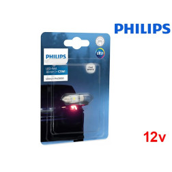Lâmpadas LED C5W 30mm 6000K Philips Ultinon Pro3000 - Pack Individual Blister