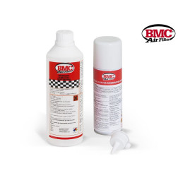 Kit Limpeza e Óleo de filtro BMC Óleo (250ml) + Detergente (500ml)