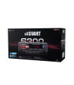 Auto Rádio MP3 Bluetooth USB AUX Micro SD FM 2x10.5w Svart S300 ISO