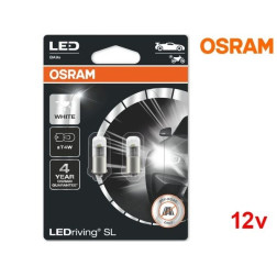 Lâmpadas LED T4W Branco 6000K Osram LEDriving SL - Pack Duo Blister