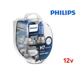 Lâmpadas Halogéneo DiamondVision Philips H1, H3, H4, H7, H8, H11, HB3, HB4 - Duo Pack