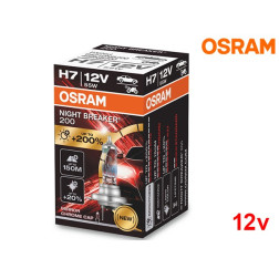 Lâmpada Halogéneo H7 Osram Night Breaker 200 +200% Brilho - Pack Individual