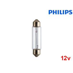Lâmpada Halogéneo Tubular T10,5x43 SV8.5 5W 12V Gama Original Philips - Individual