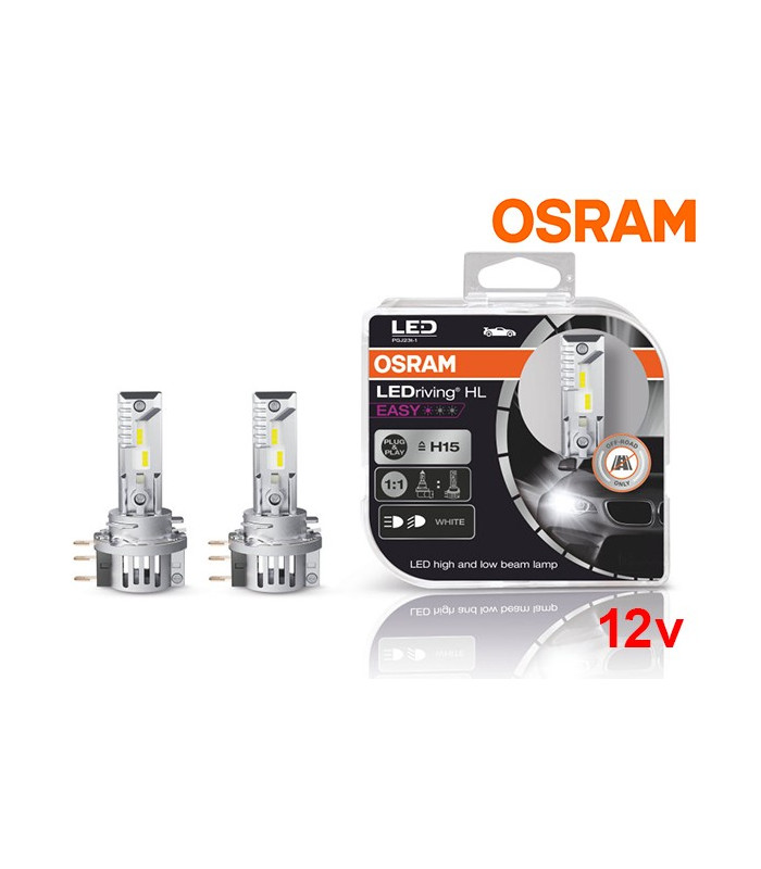 Kit LED H15 Osram LEDriving HL EASY 64176DWESY