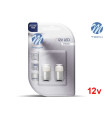 Lâmpadas LED P21/5W BAY15D 9x SMD 3014 12V Cool White Basic M-Tech - Pack Duo Blister