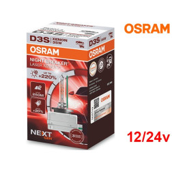 Lâmpada Xenon D3S Osram Night Breaker Laser Next Gen - Pack Individual