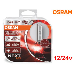 Lâmpada Xenon D1S Osram Night Breaker Laser Next Gen - Pack Duo