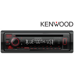 Auto Rádio Kenwood CD / USB / Bluetooth KDC-BT460U