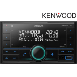 Auto Rádio Kenwood 2 DIN USB, AUX, Bluetooth DPX-M3200BT