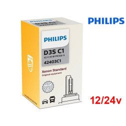 Lâmpada Xenon Philips D3s Gama Original Standard C1