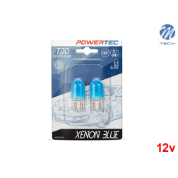 Lâmpadas de Halogéneo T20 W21/5W 12v Xenon Blue - Pack Duo Blister