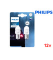 Lâmpadas LED P21W BA15s 6000K Philips Ultinon Pro3000 - Pack Duo Blister
