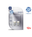 Lâmpadas LED BA15s G18 9xSMD2835 Branco 12V M-Tech - Pack Duo Blister