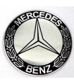 Símbolo Autocolante Mercedes Azul - Várias Medidas