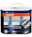 H8 OSRAM NIGHT BREAKER Unlimited H8 DUO - 35W Halogéneo