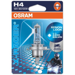 OSRAM X-Racer H4, H7, H8, H11, HS1, S2 - 4200k Halogéneo