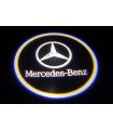 Luzes Cortesia Laser com Logotipo Mercedes  A207 C117 C207 C218
